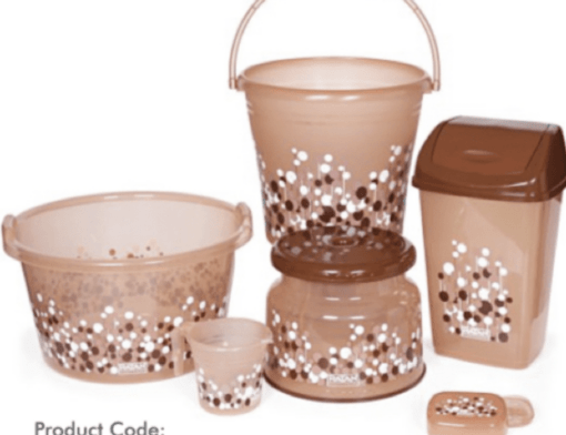 bubble deluxe bath set 6 pcs 